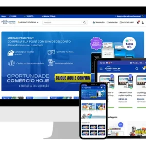 Template Loja Blogger Profissional com Pix