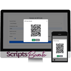 Script Para Gerar de QR Code - Atualizado