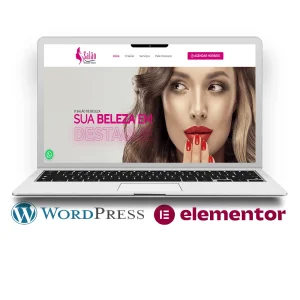 Site Para Salão de Beleza – Elementor+WordPress