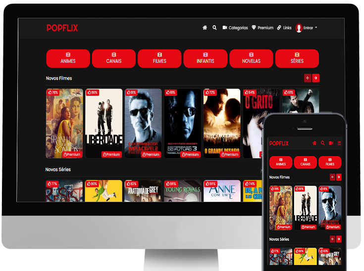 Script Php  Painel Iptv E Filmes Series! + Tutorial