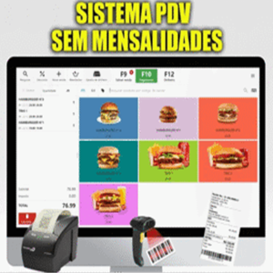 Sistema Pdv - Controle De Vendas, Pedidos, Estoque E Mais