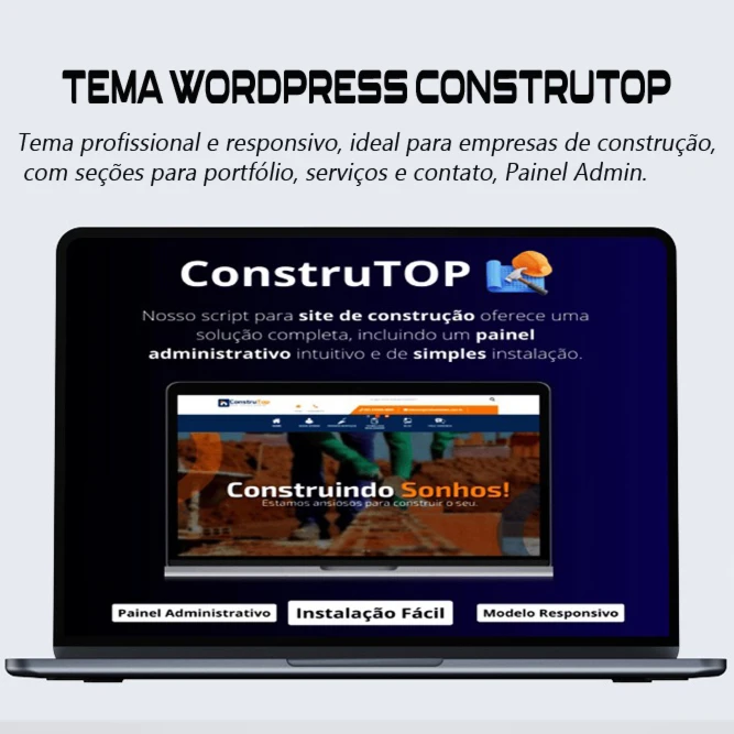 Site de Construção com Painel Admin